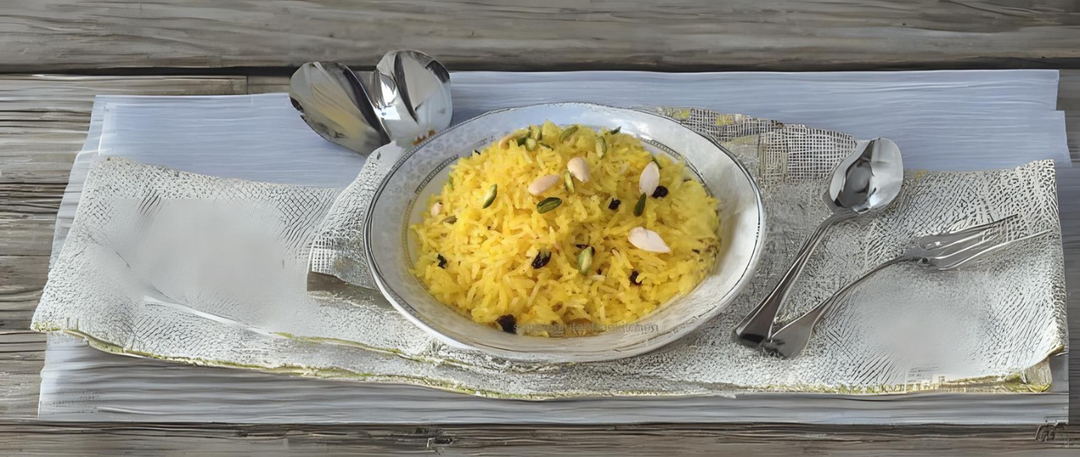 Sweet Saffron Rice